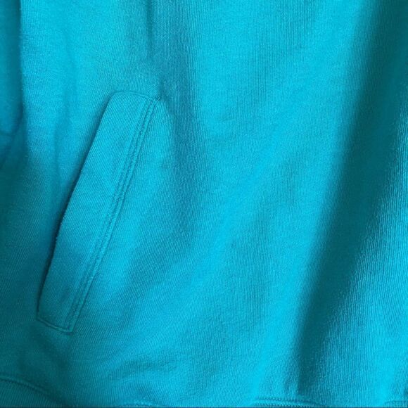 PINK Victoria’s Secret Teal Green Quarter Zip - Picture 7 of 9
